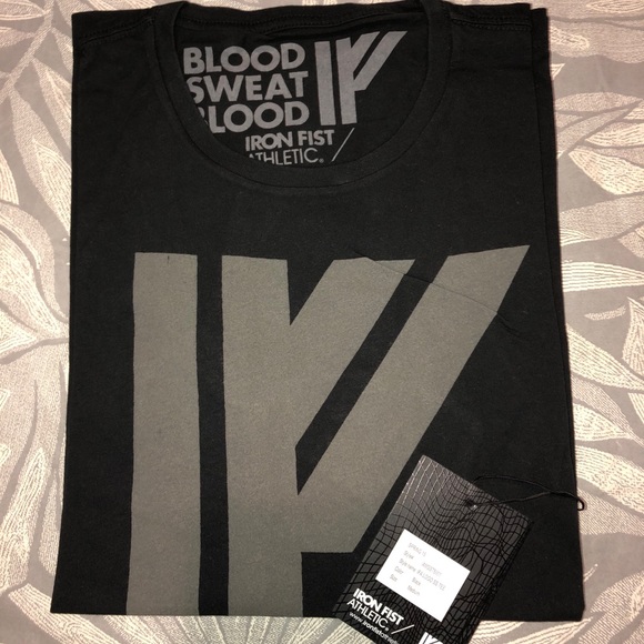 IRON FIST ATHLETIC LOGO MENS TEE - Picture 6 of 9